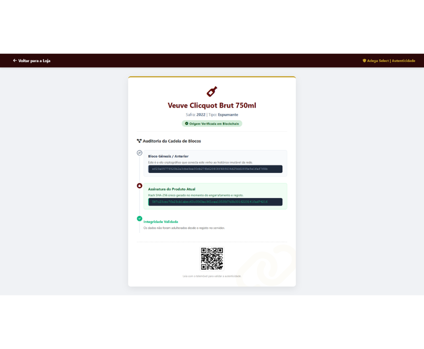 Diagrama de Classes - Adega Select