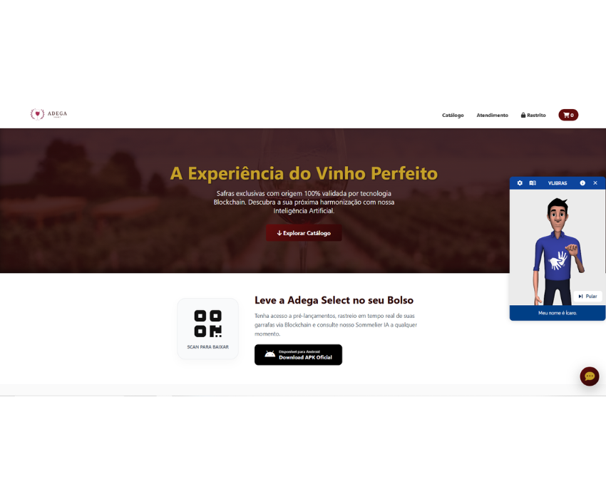 Diagrama de Classes - Adega Select